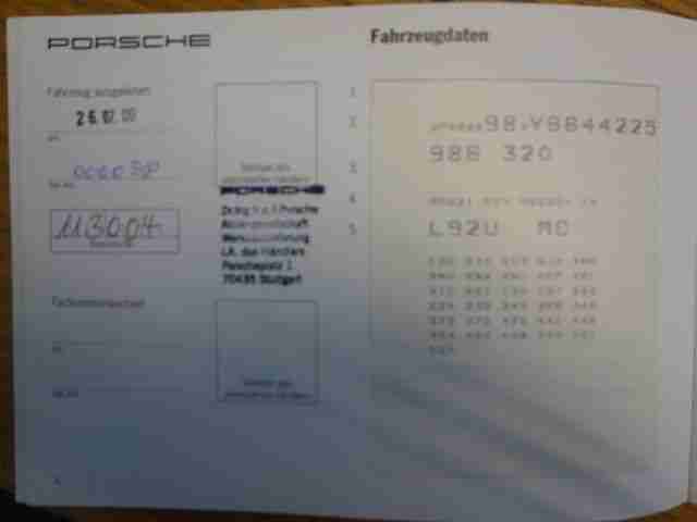 Porsche Boxster S 3, 2 Tiptronic