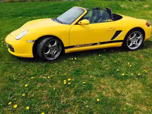 Porsche Boxster S Cabrio ein TRAUM in Speedgelb