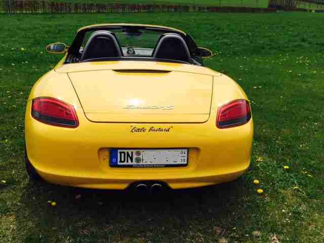 Porsche Boxster S Cabrio ein TRAUM in Speedgelb