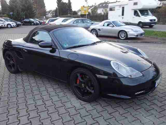 Porsche Boxster S Klappenauspuff, Scheckheft, BRD Fahrz