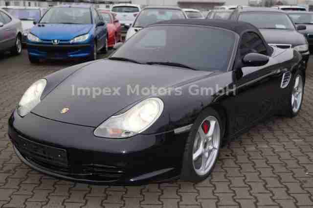 Porsche Boxster S Leder Xenon Sportauspuff NAVI PCM