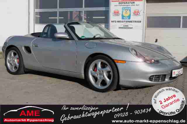 Porsche Boxster S Vollleder Scheckheftgepflegt 252PS