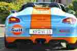 Boxster Spyder in GULF Optik makelloser Zustand