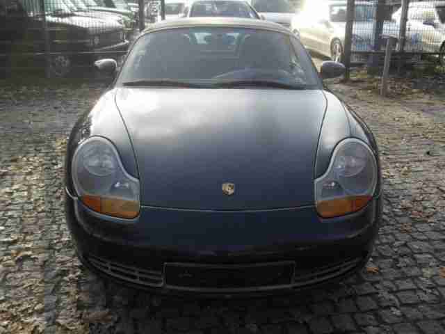 Porsche Boxter 2,7+Navi+Klima+Leder+Scheckheft+Tempomat