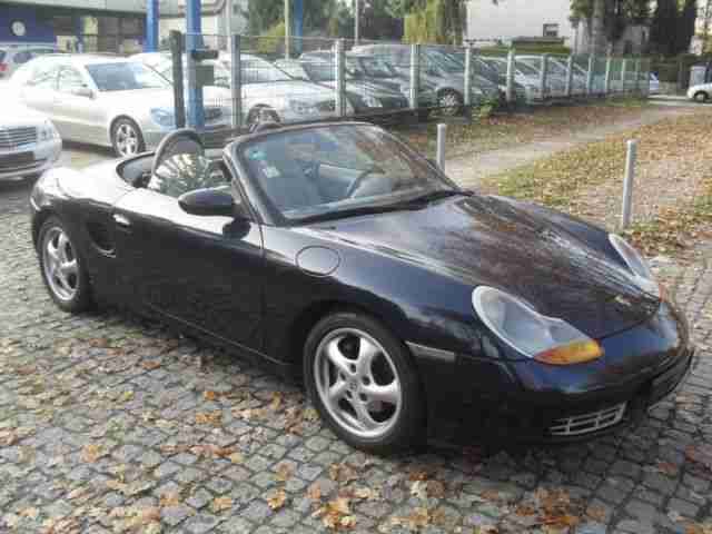 Porsche Boxter 2,7+Navi+Klima+Leder+Scheckheft+Tempomat