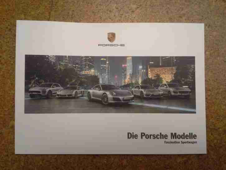 Porsche Buch div. Modelle Werbebuch mit Fahrzeugbeschreibung tiptop wie neu