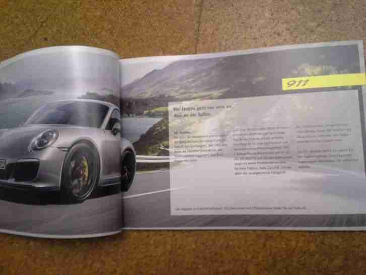 Porsche Buch div. Modelle Werbebuch mit Fahrzeugbeschreibung - tiptop - wie neu