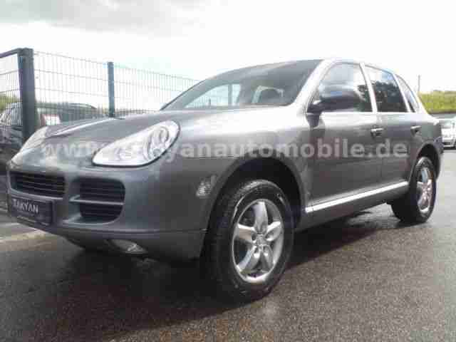 Porsche Cayenne -1.Hand-Schiebedach-Scheckheft-Volllede