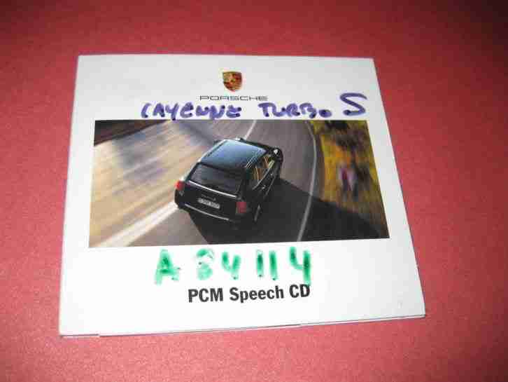 Cayenne Turbo S PCM CD