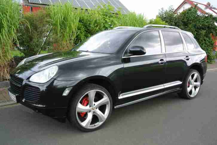 Porsche Cayenne V8 Turbo 450 PS+LPG+22 Zoll+Alcantara+VOLL+Motor und TÜV neu+TOP