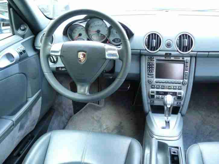 Porsche Cayman S Automatik Navigation Vollleder Xenon 19" Alu PCM Klimaautomatik