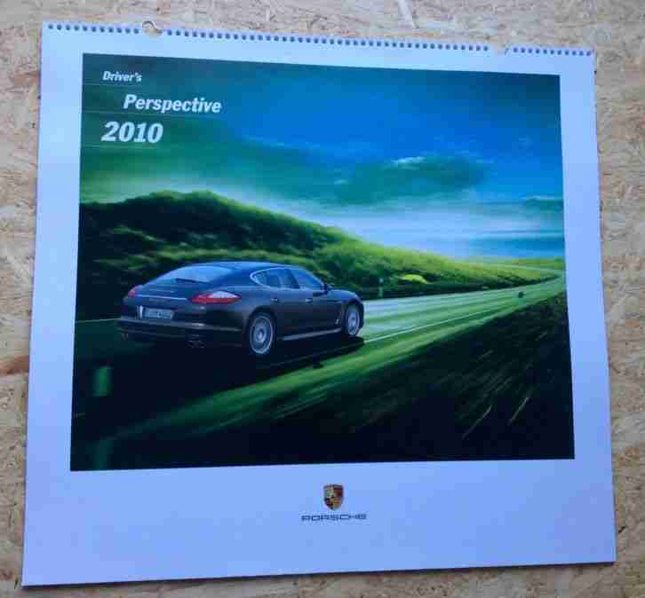 Porsche Kalender 2010 Driver`s Perspective 59 X 56 cm