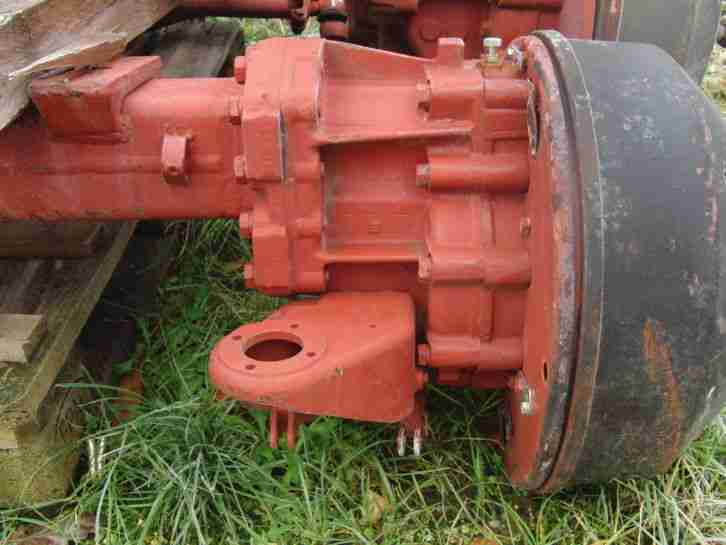 Portalachsen Achse Portal axles 2x Hinterachse 1x Vorderachse