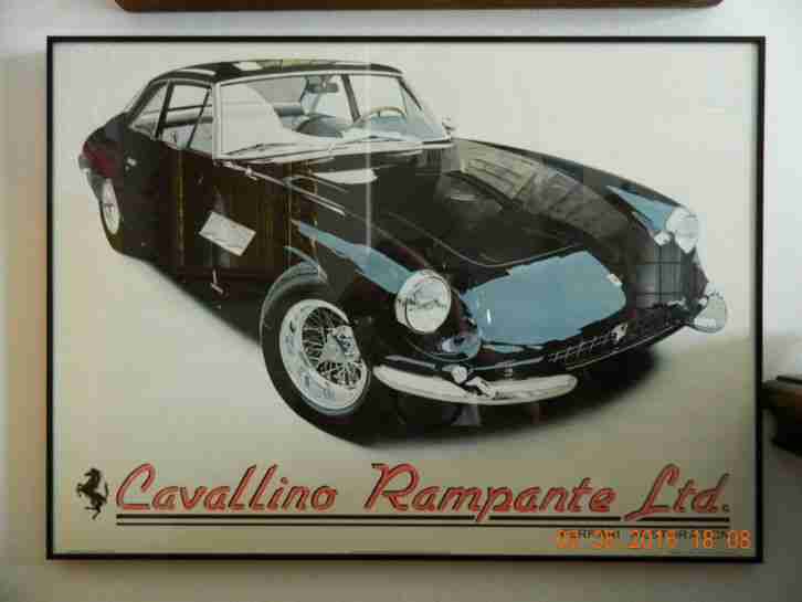 Poster Ferrari 500 Superfast 1966, Cavallino Rampante Ltd.