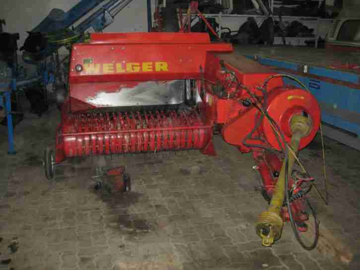 Presse, Welger AP53, für Traktor, Heuschaschine