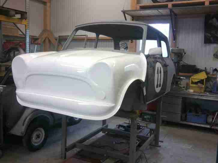 Projektaufgabe Classic Mini Mk2 Rover Rennwagen