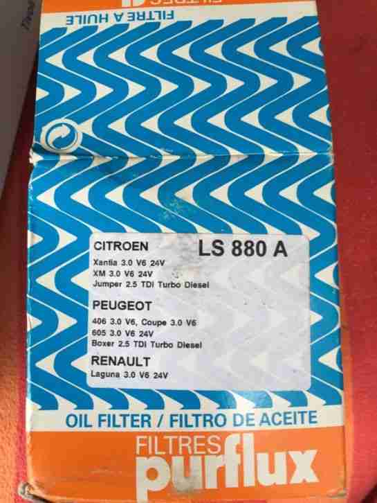 Purflux Ölfilter Neu LS880 A