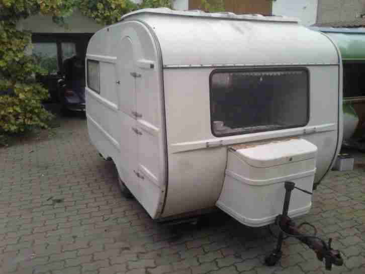 Qek Junior DDR Wohnwagen unverbastelt Bj 78