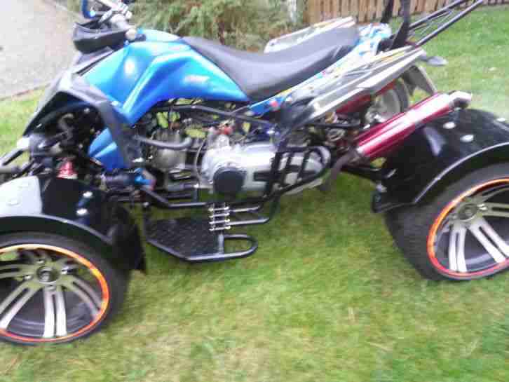 Quad ATV 300 cm viel EXTRAS Breiter Tiefer Automatic Top Sondermodel DD Lack