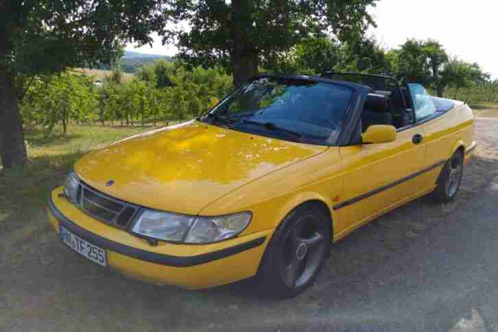 RARITÄT! SAAB 900 II 2.0i CABRIO MELLOW YELLOW