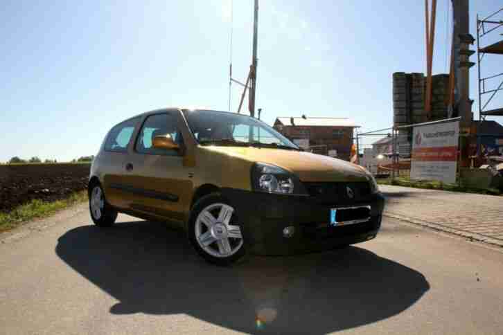 RENAULT CLIO II B 1, 2 16V TÜV AU NEU SCHECKHEFTGEPFLEGT KEIN WARTUNGSSTAU !!