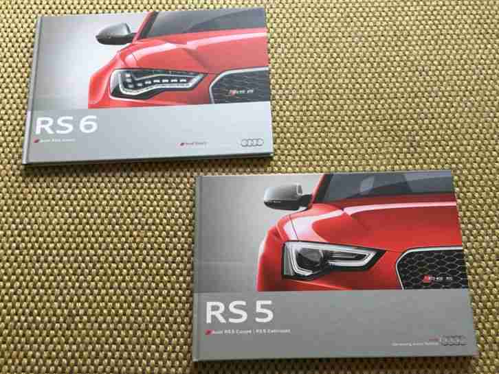 RS5 Und RS6 Booklets