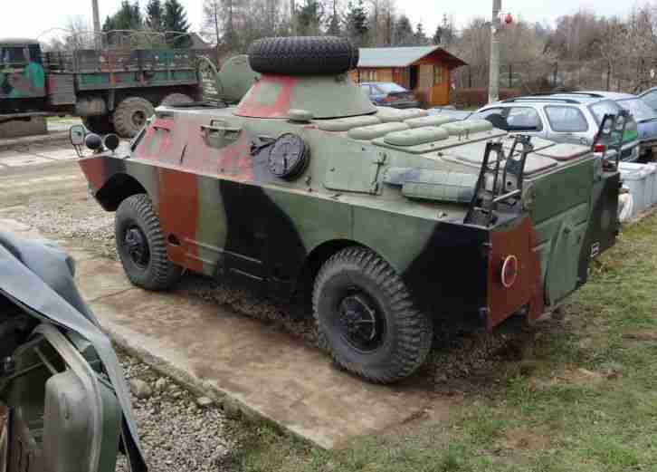 Radpanzer GAZ 41-08, SPW40 P2, BRDM-2 Bundeswehr, NVA, Panzer