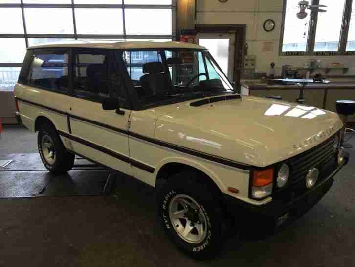 Range Rover Classic Oldtimer Neupreis Über 38000€ Discovery Landrover Wertanlage