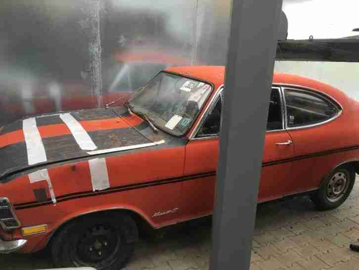 Rarität! Opel Kadett B Rallye 1.9 Liter zum Restaurieren