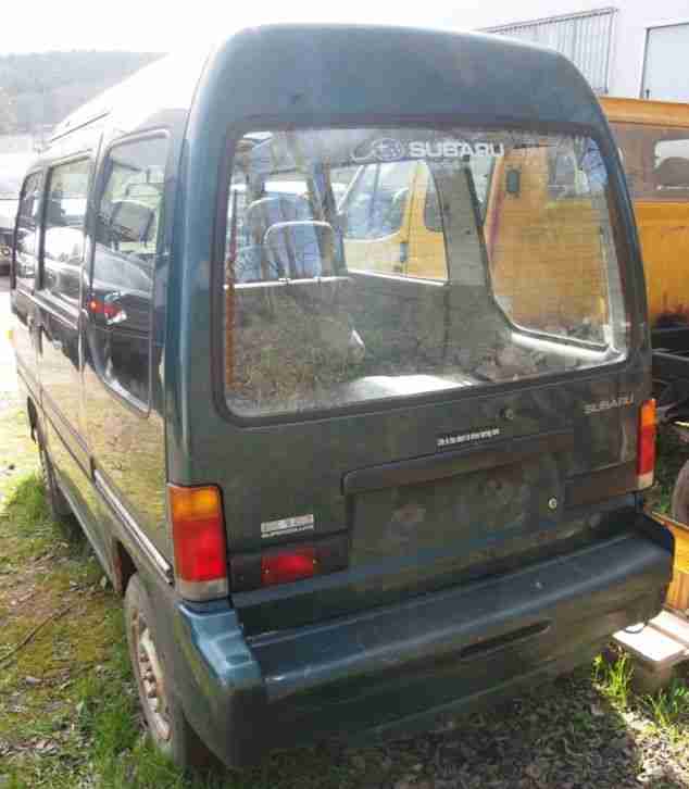 Rarität! Subaru Libero Deluxe mit Glasdach als Teileträger