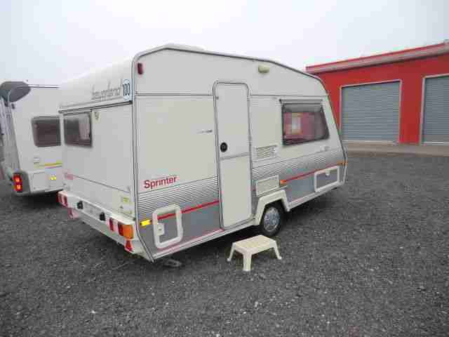 Reisewohnwagen Beyerland Sprinte mit Thetford-Toilette / Vorzelt / TÜV + Gas neu