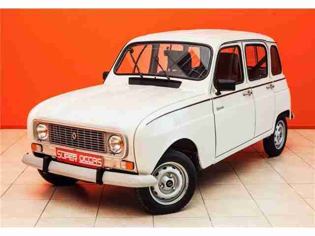 Renault 4 L, 1986, weiß zu verkaufen; Umwandlung in E-Auto?