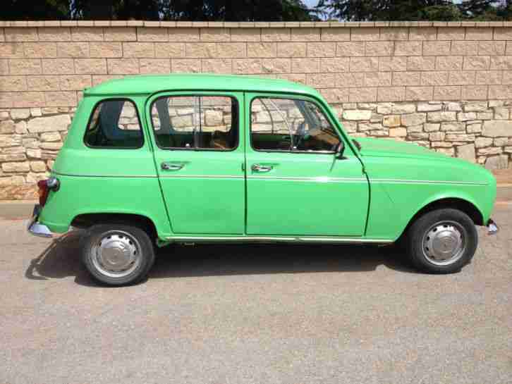 Renault 4 TL Baujahr 1978 UNBERÜHRT - ALLES ORIGINAL