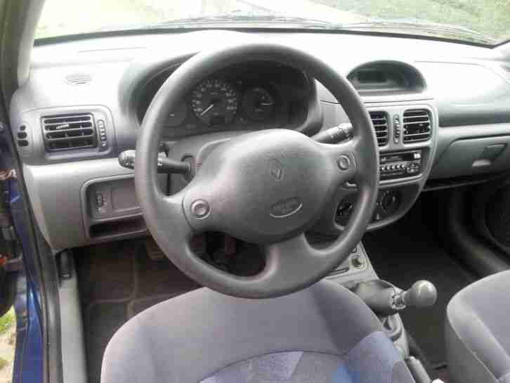 Renault Clio 1.2 EZ 1/2000 TÜV/AU 12/2016 nur ca. 112.000 km Bastlerfahrzeug
