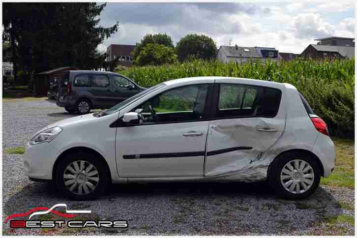Renault Clio 1,5 Diesel Automatikgetriebe 4 türig Klima...Unfallschaden