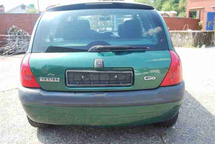 Renault Clio B 16V Benziner D4 Grün 204766 KM 1.6L Klima + Winterreifen (M+S)