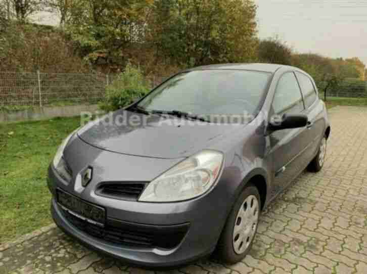 Renault Clio III 1.2 16V Authentique Kleinwagen Klima