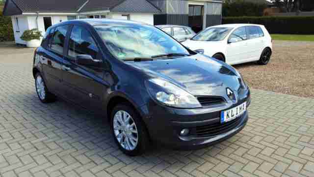 Renault Clio III Exception PDC SHZ AHK LEDER