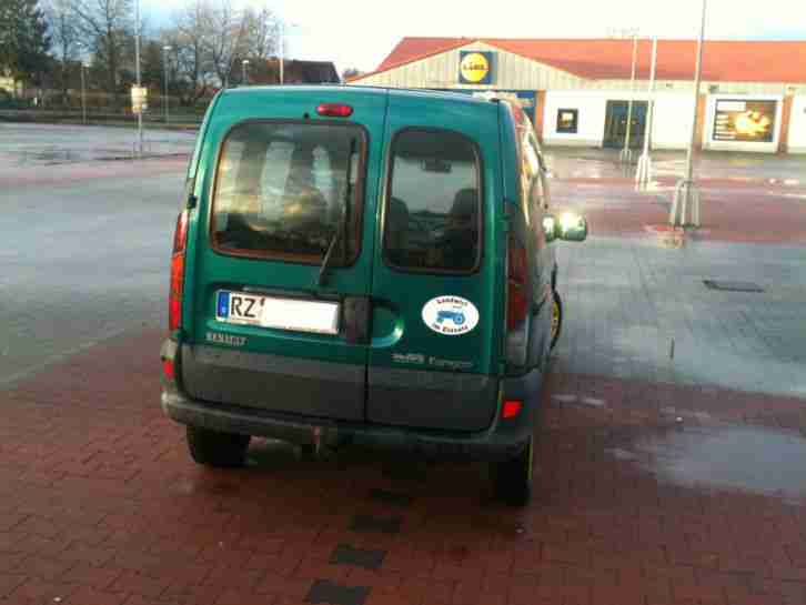 Renault KANGOO 1,9 dti Masterline mit Klima + Heckflügeltüren und TÜV bis 3-2016