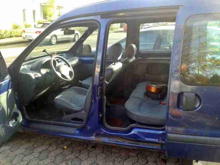 Kangoo 1.9 dTi mit 2.Schiebetüren, AHK, ZV, Tüv