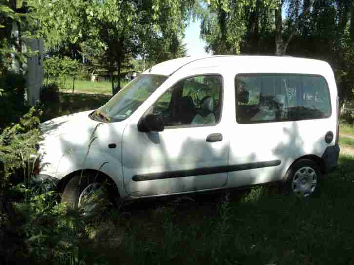 Renault Kangoo Diesel fahrbereit, Restaurieren, ohne Tüv, BJ 2000, Km 340000,