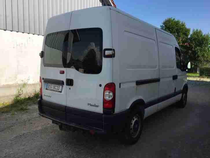 Renault Master 120dCi|EZ 11.2008|TÜV 2017|Hoch + Lang