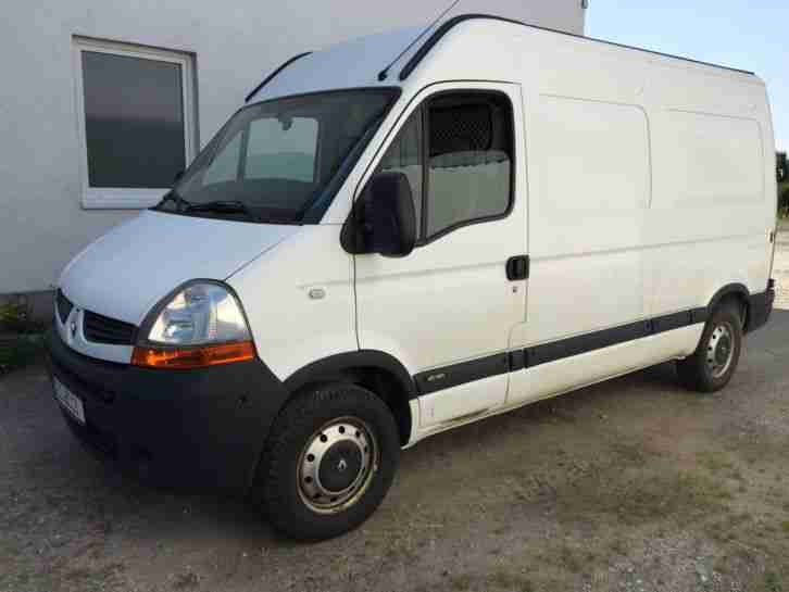 Renault Master 120dCi EZ 11.2008 TÜV 2017 Hoch Lang