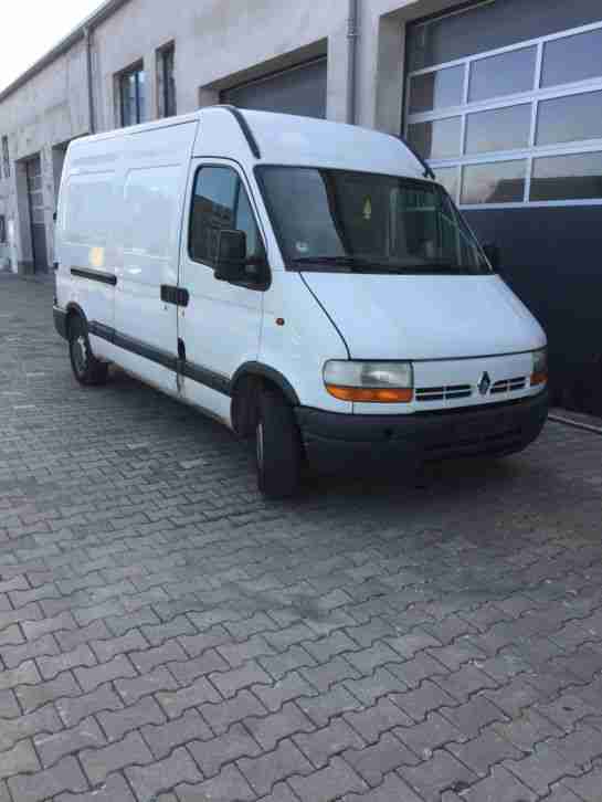 Renault Master 2.8Liter LKW-Zulassung