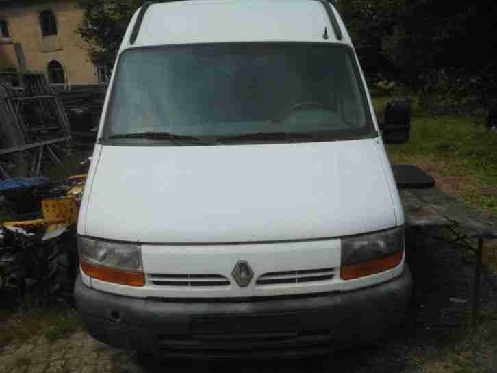 Renault Master 59kw/80PS EZ 10/1998 ohne TÜV 5,30m Lang 2,45 Hoch