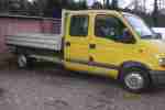 Renault Master BJ 06 2002 Doppelkabine 66 KW 155000km