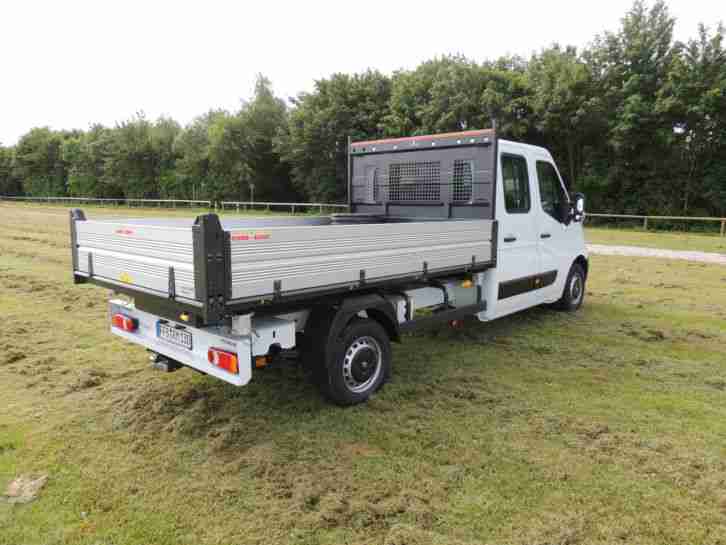 Renault Master DoKa 3-Seitenkipper 3,5t MwSt ausweisbar