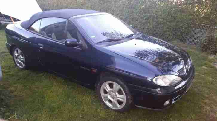 Renault Megane Cabrio 2,0 IDE EZ März 2000 13300 Km Rest TÜV