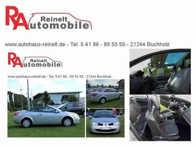 Renault Megane Cabrio Panorama Leder Sitzheizung