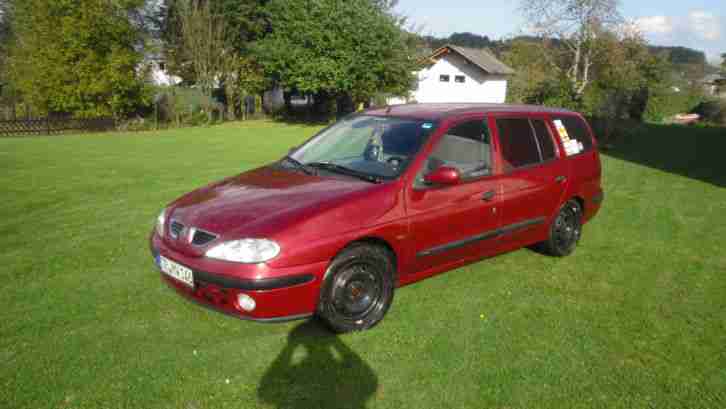 Renault Megane Grandtour Kombi RXE Bj.2000 1,6l 16V 107PS AHK